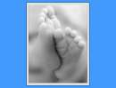 Baby Feet Edible Icing Image